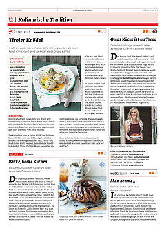 Schwerpunktthema der 85. Ausgabe des Österreich Spiegel.